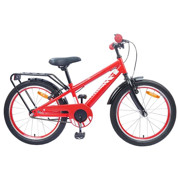 vidaXL Laste Bike 18 Tolli 5-7 aastastele Punane
