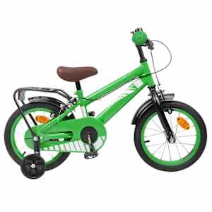 vidaXL Laste Bike 12 Tolli 2-4 aastat vana Roheline