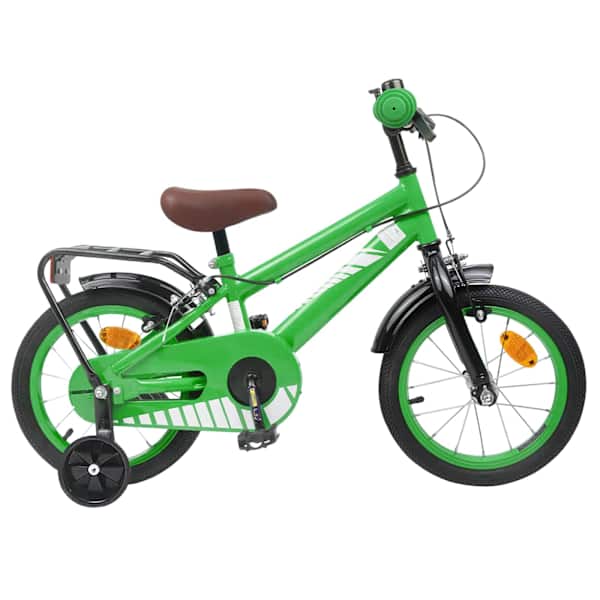 vidaXL Laste Bike 12 Tolli 2-4 aastat vana Roheline