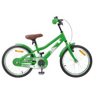 vidaXL Laste Bike 18 Tolli 5-7 aastastele Roheline
