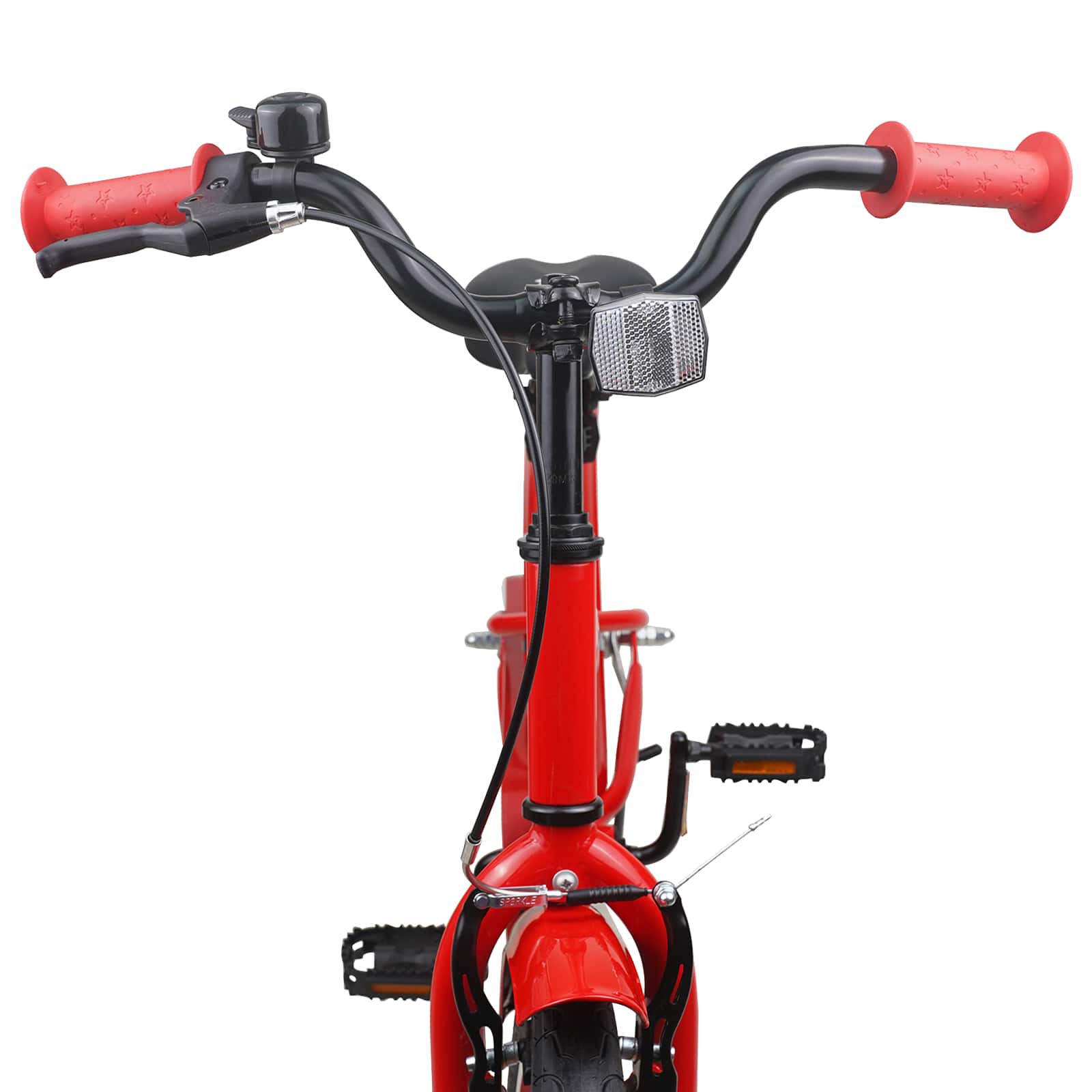 vidaXL Kinderfahrrad 18 Zoll für 5-7 Jahre alt Rot – Bild 5