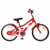 vidaXL Laste Bike 18 Tolli 5-7 aastastele Punane