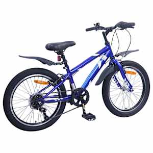 Dětské Kolo 24 palců 6-Speed pro 8-12 let Tmavě modrá - obrázek 3