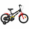 vidaXL Laste Bike 12 Tolli 2-4 aastat vana Must Punane