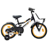 vidaXL Laste Bike 14 Tolli 3-5 Aastat Oranž ja Must