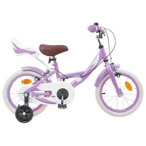 vidaXL Laste Bike 16 Tolli 4&ndash;6 aastastele Lilla