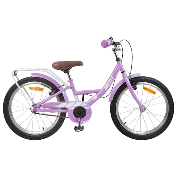 vidaXL Laste Bike 18 Tolli 5-7 aastastele Lilla