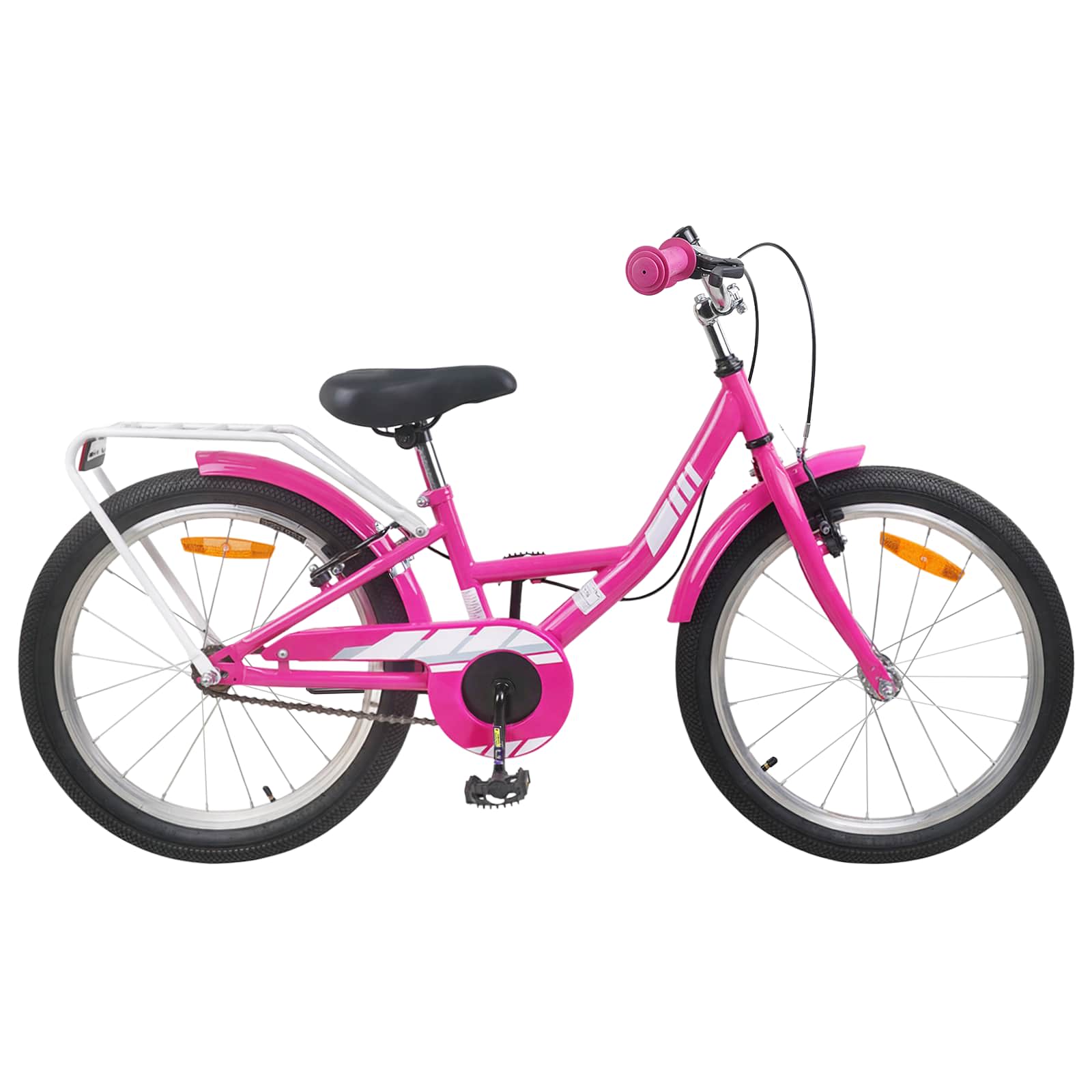 vidaXL Bicicletă pentru Copii 18 Inci pentru 5-7 ani Roz