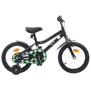 vidaXL Laste Bike 12 Tolli 2-4 aastat vana Must