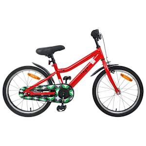 vidaXL Laste Bike 18 Tolli 5-7 aastastele Punane