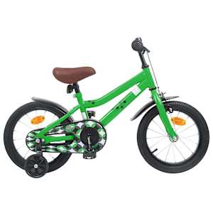vidaXL Laste Bike 12 Tolli 2-4 aastat vana Roheline