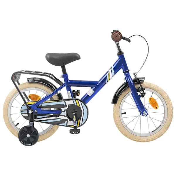 vidaXL Laste Bike 12 Tolli 2-4 aastat vana Tumesinine