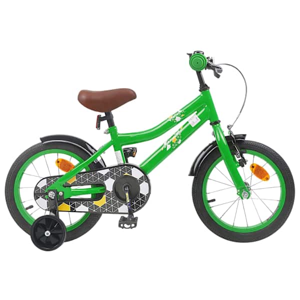 vidaXL Laste Bike 12 Tolli 2-4 aastat vana Roheline