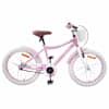 vidaXL Laste Bike 20 Tolli vanuses 6-11 aastat Hele roosa