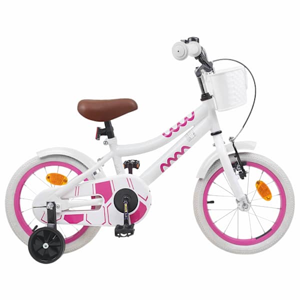 vidaXL Laste Bike 12 Tolli 2-4 aastat vana Valge