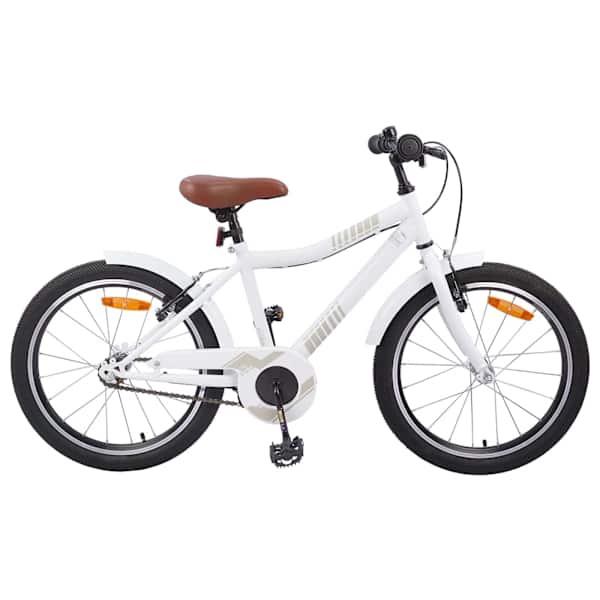 vidaXL Laste Bike 24 Tolli 8-12 aastastele valge