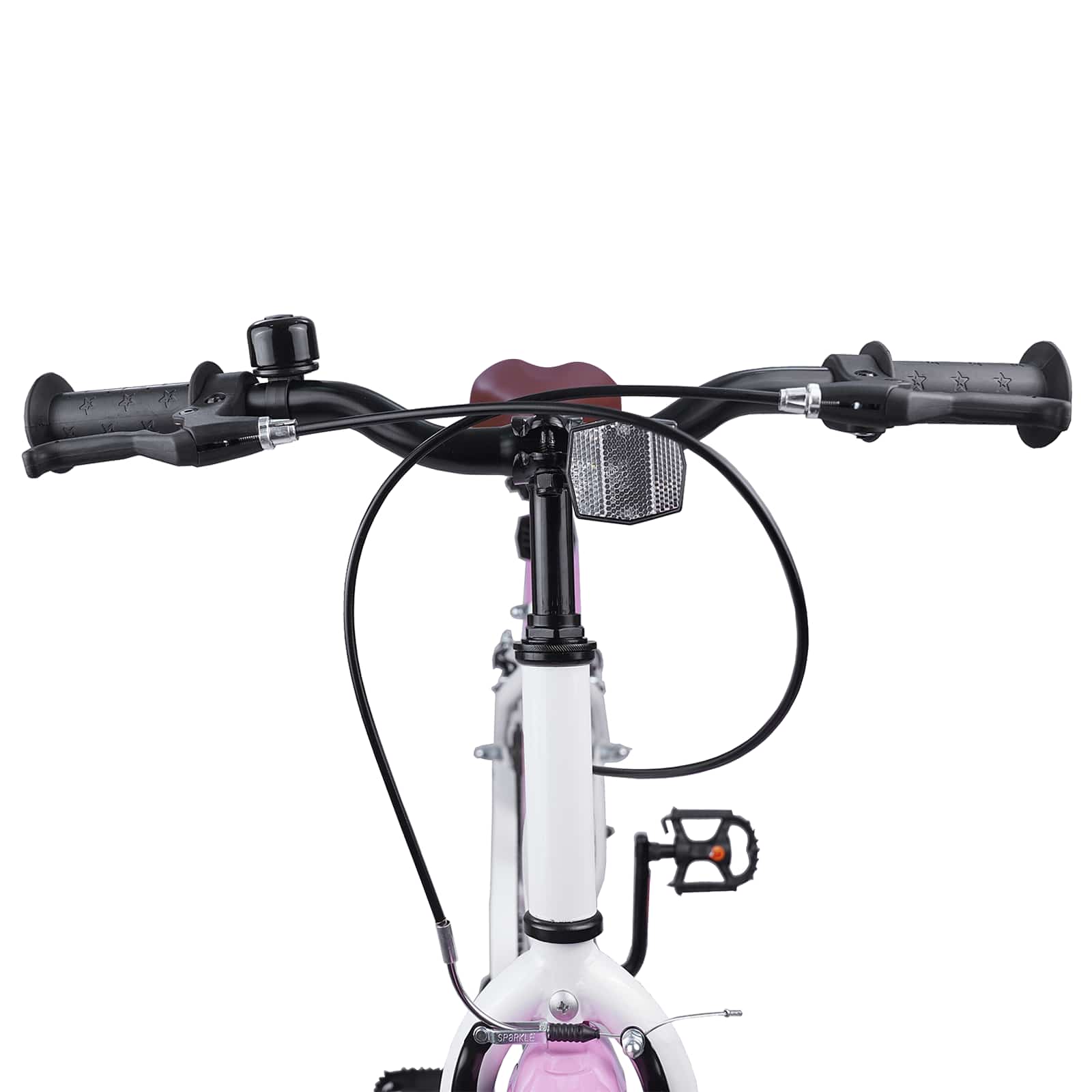 Gyerek Bicikli 18 Hüvelyk 5-7 éves korig Világos Rózsaszín