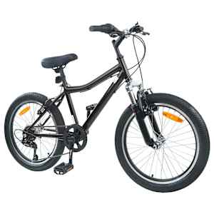 Dětské Kolo 20 palců 6-Speed pro děti ve věku 6-11 let Černá - obrázek 2