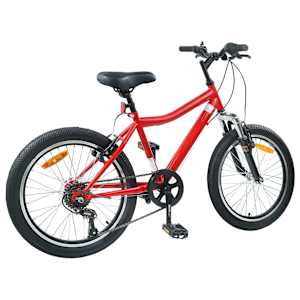 Dětské Kolo 24 palců 6-Speed pro 8-12 let Červená - obrázek 3