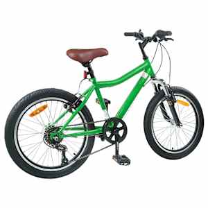 Dětské Kolo 20 palců 6-Speed pro děti ve věku 6-11 let Zelená - obrázek 3