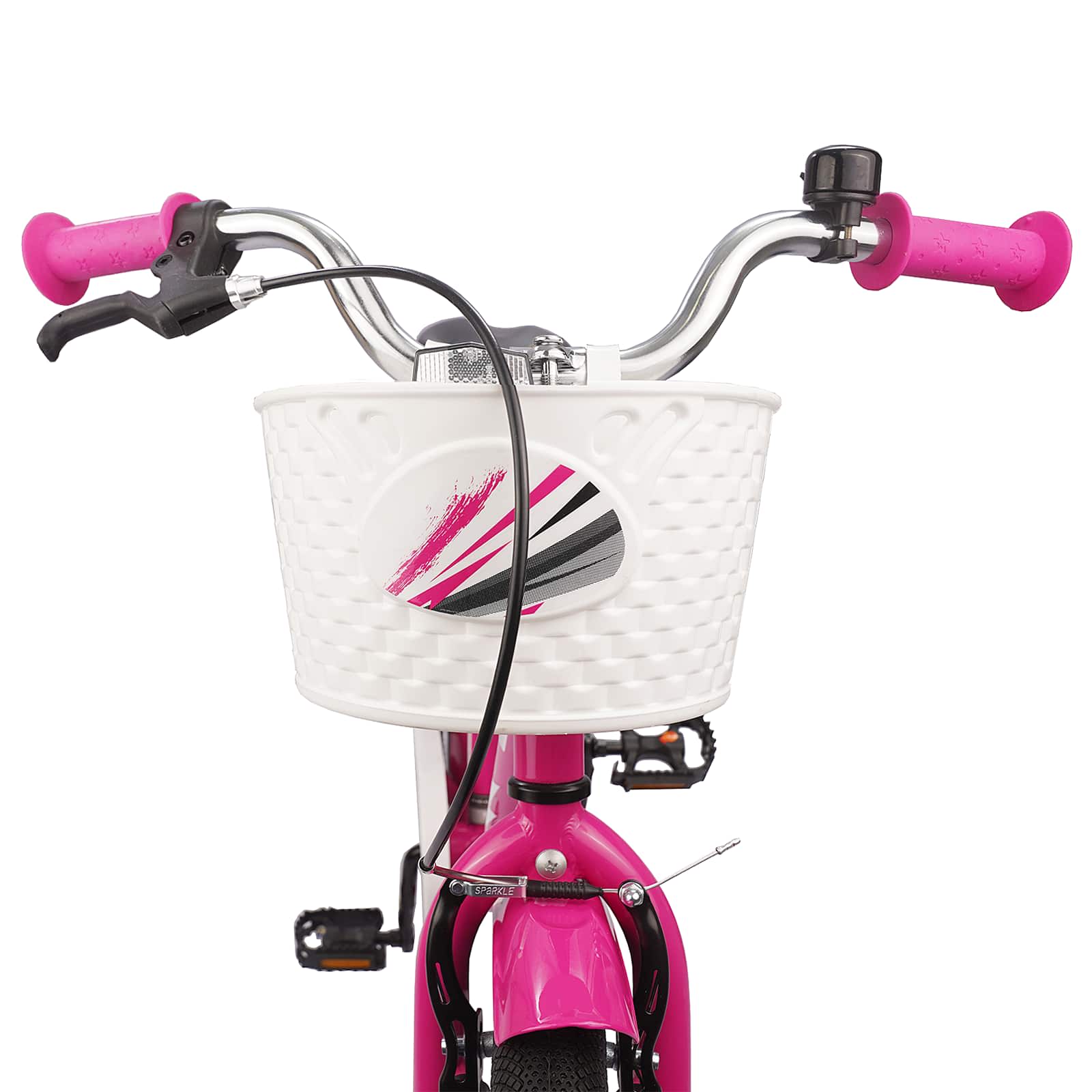 Otroško Kolo 18 Palcev za 5-7 let Temno roza - slika 5