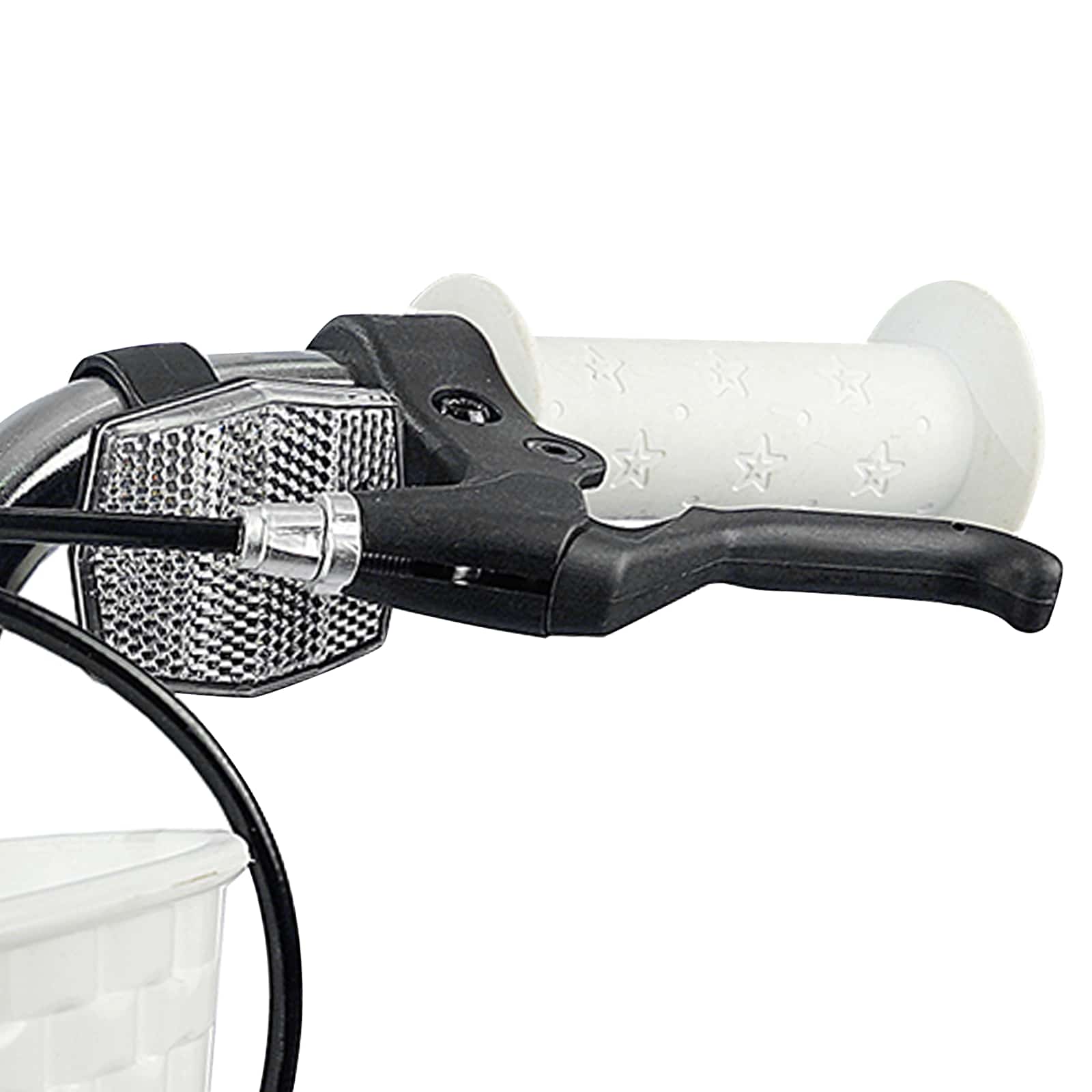 Otroško Kolo S Pomožnimi Kolesi 18 Palcev za 5-7 let Bela - slika 6