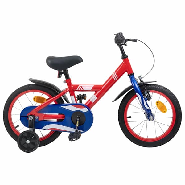 vidaXL Laste Bike 16 Tolli 4&ndash;6 aastastele Punane