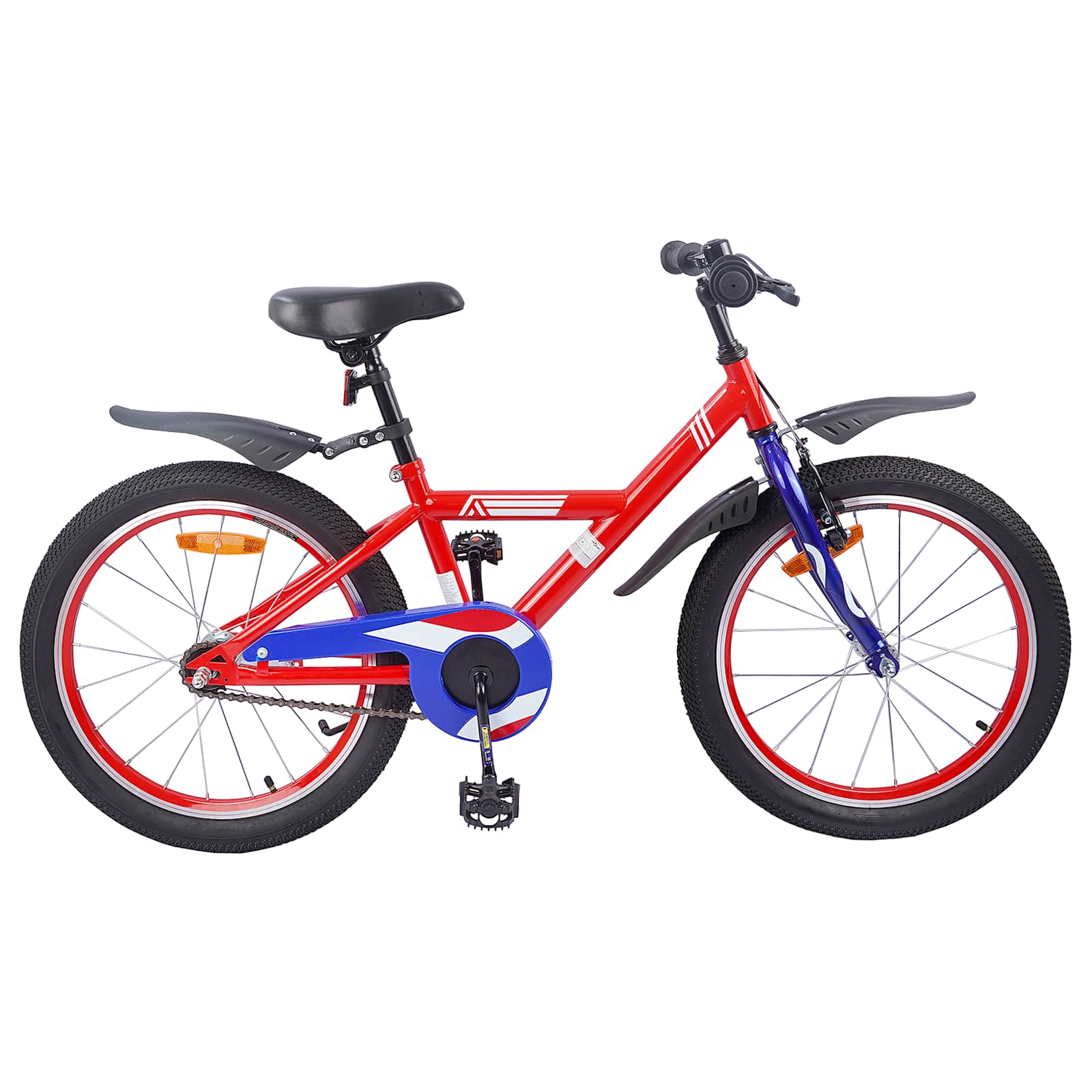 vidaXL Bicicleta pentru Copii 18 Inci pentru 5-7 ani Rosu
