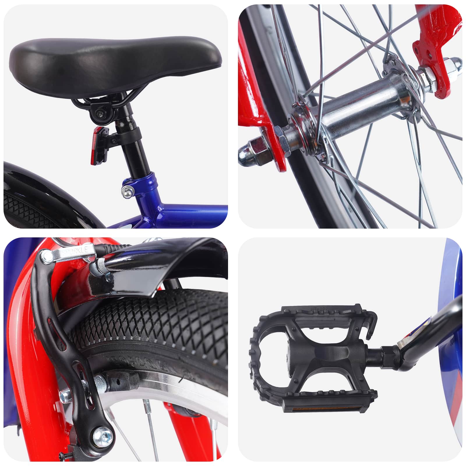 Otroško Kolo 18 Palcev za 5-7 let Temno modra - slika 4