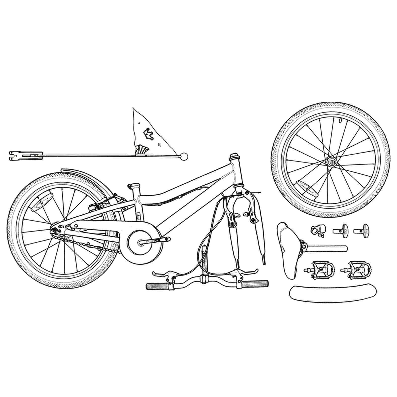 Bērnu Velosipēds 20 Collas 6-11 gadu vecumam Zaļa