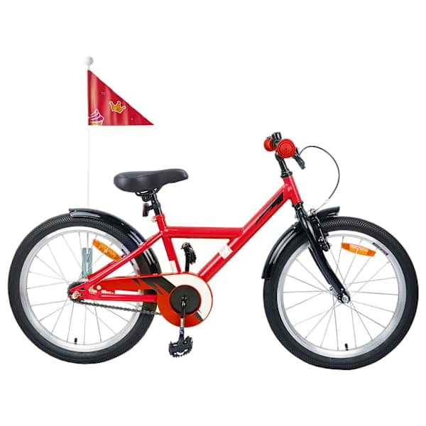 vidaXL Laste Bike 18 Tolli 5-7 aastastele Punane