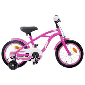 vidaXL Laste Bike 12 Tolli 2-4 aastat vana Tumepink