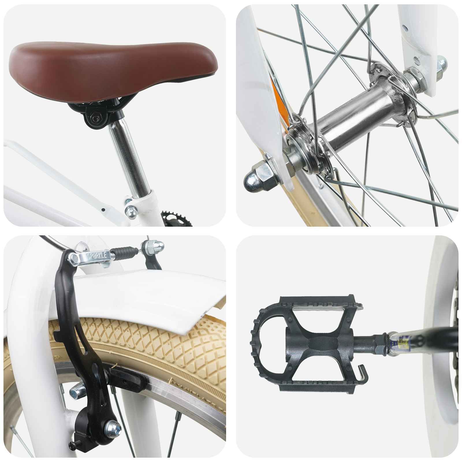 Otroško Kolo 20 Palcev 6-11 Bela - slika 4