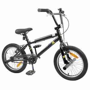 BMX Kolo 20 palců pro děti od 9 let Černá - obrázek 2