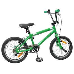 BMX Kolo 20 palců pro děti od 9 let Zelená - obrázek 3