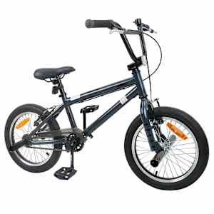 BMX Kolo 16 palců pro 5-8 let Tmavě šedá - obrázek 2