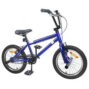 BMX Kolo 16 palců pro 5-8 let Tmavě modrá - obrázek 2