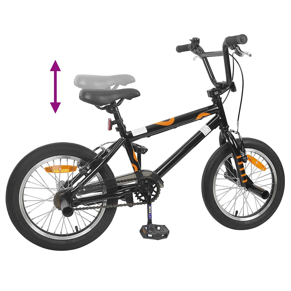 BMX Cykel til 5-8 år gamle - Billede 7
