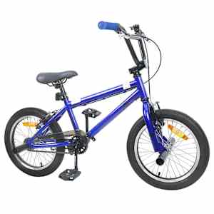 BMX Kolo 18 palců pro děti ve věku 7-10 let Tmavě modrá - obrázek 2