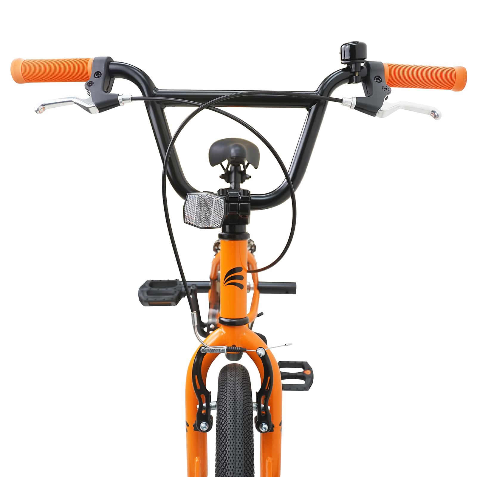 BMX Rad 16 Zoll für 5-8 Jahre alt Orange – Ansicht 5