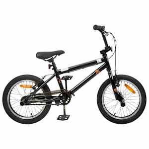 vidaXL BMX Bike 16 Tolli 5-8 aastastele Must