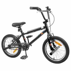 BMX Kolo 20 palců pro 9 let Černá - obrázek 2