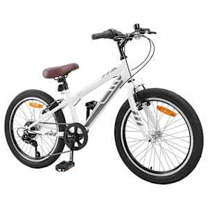 Horské Kolo 20 palců 6-Speed pro 5-8 let Bílá - obrázek 2