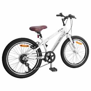 Horské Kolo 20 palců 6-Speed pro 5-8 let Bílá - obrázek 3