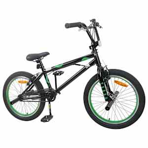 BMX Kolo 20 palců pro děti od 9 let Černá - obrázek 2