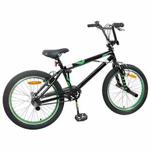 BMX Kolo 20 palců pro děti od 9 let Černá - obrázek 3