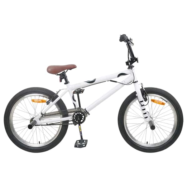 vidaXL BMX Bike 20 Tolli &uuml;le 9 aasta vanused Valge