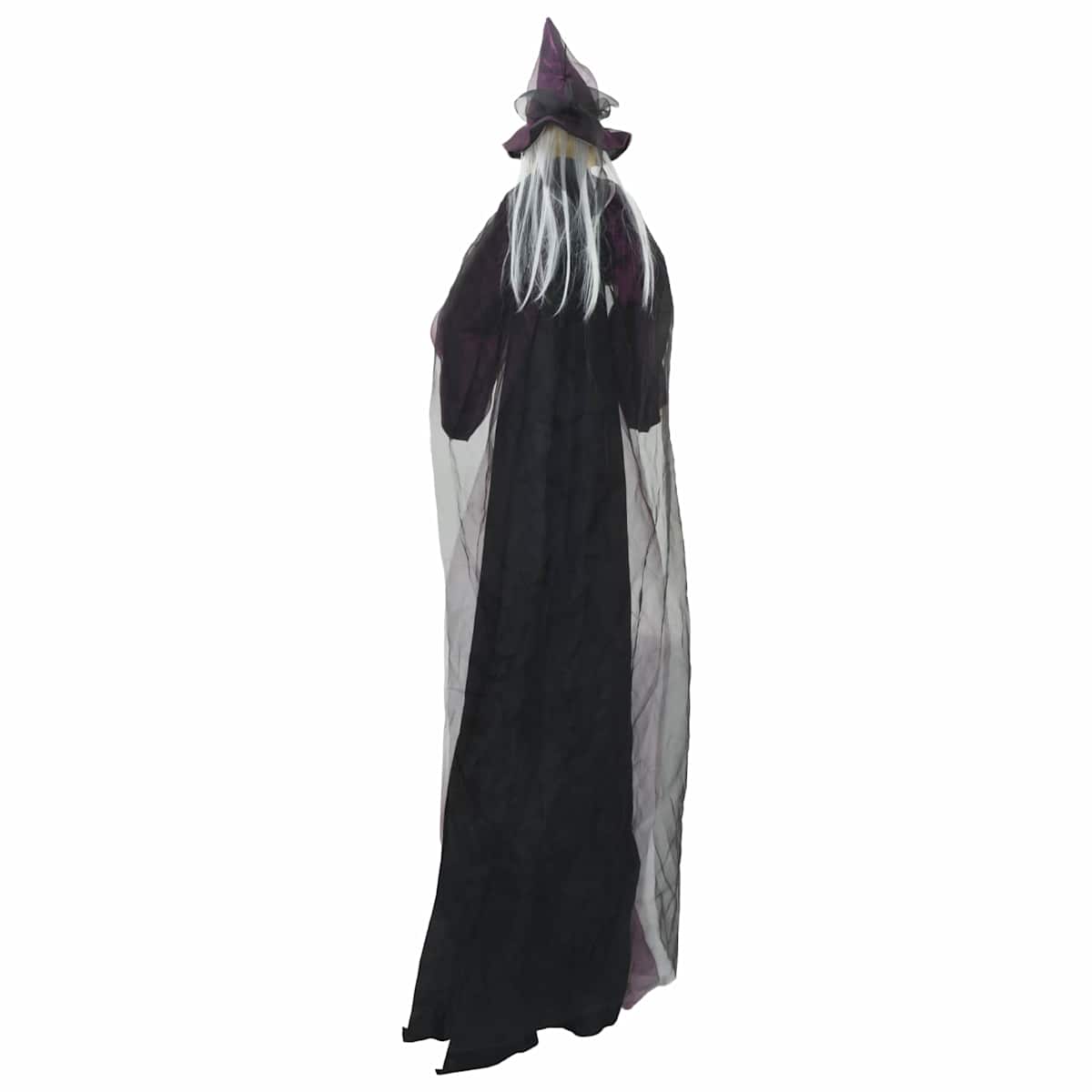 Hængende Halloween talende heks Lilla 216 x 125 cm Polyester - Billede 5