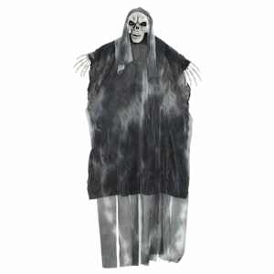 Halloweenský visící duch 3 pcs Černá 66 x 110 cm Polyester - obrázek 4