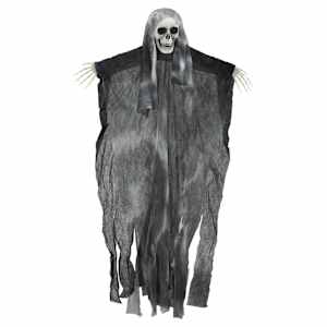 Halloweenský visící duch 3 pcs Černá 66 x 110 cm Polyester - obrázek 5